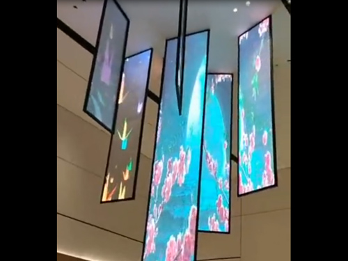 尺寸可定制透明屏